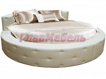 картинка Круглая мягкая кровать Элоиза интернет-магазин ГлавМебель