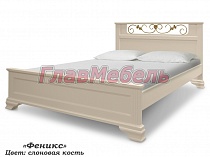 картинка Кровать с кованой спинкой Феникс интернет-магазин ГлавМебель